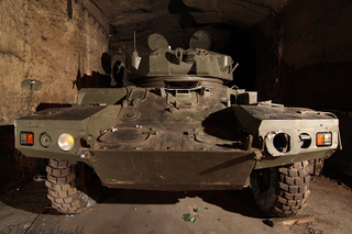 Illustration for article titled Secret Underground Bunker Is Full of World War Weapons and Military Vehicles